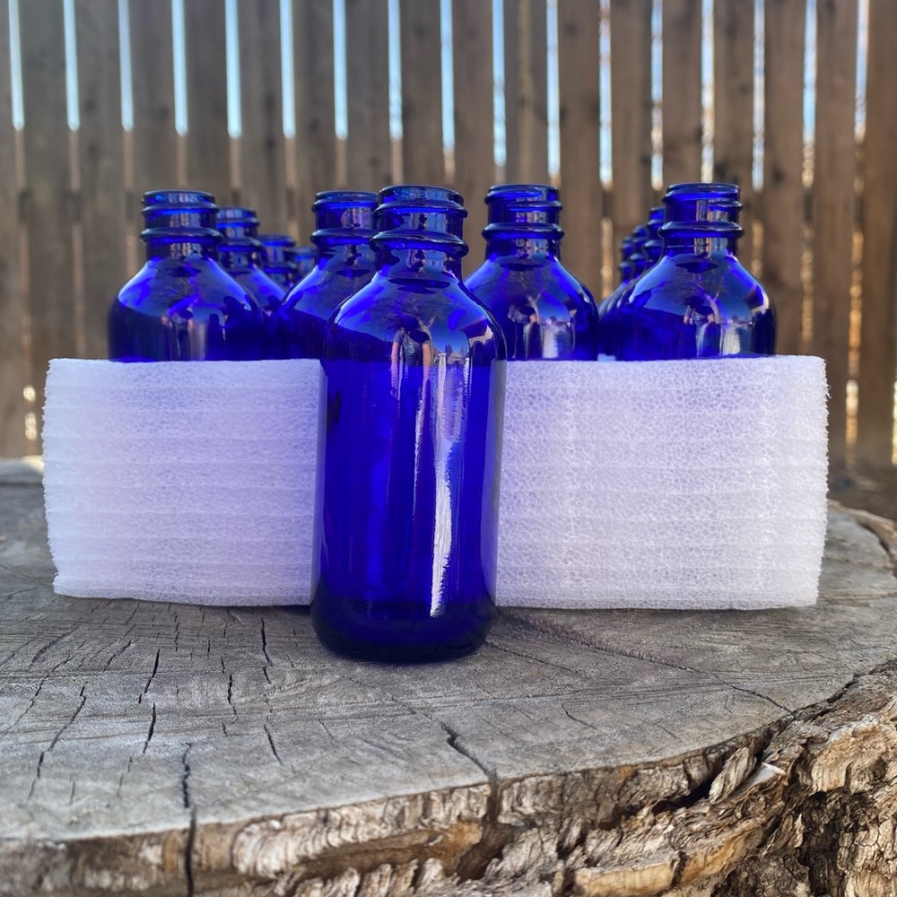 Cobalt Blue Glass Bottles